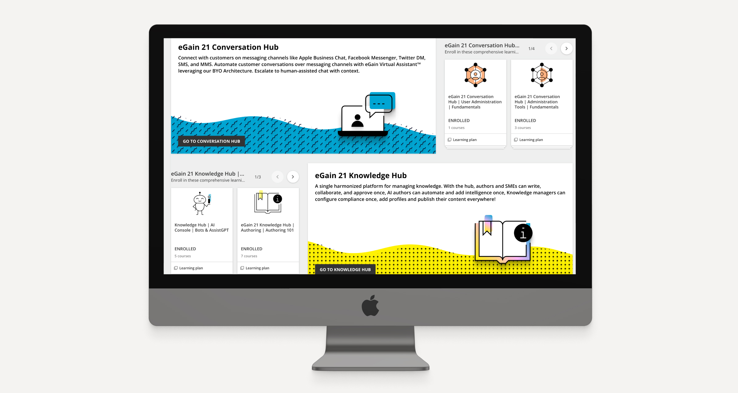 eGain U iMac Hubs v1