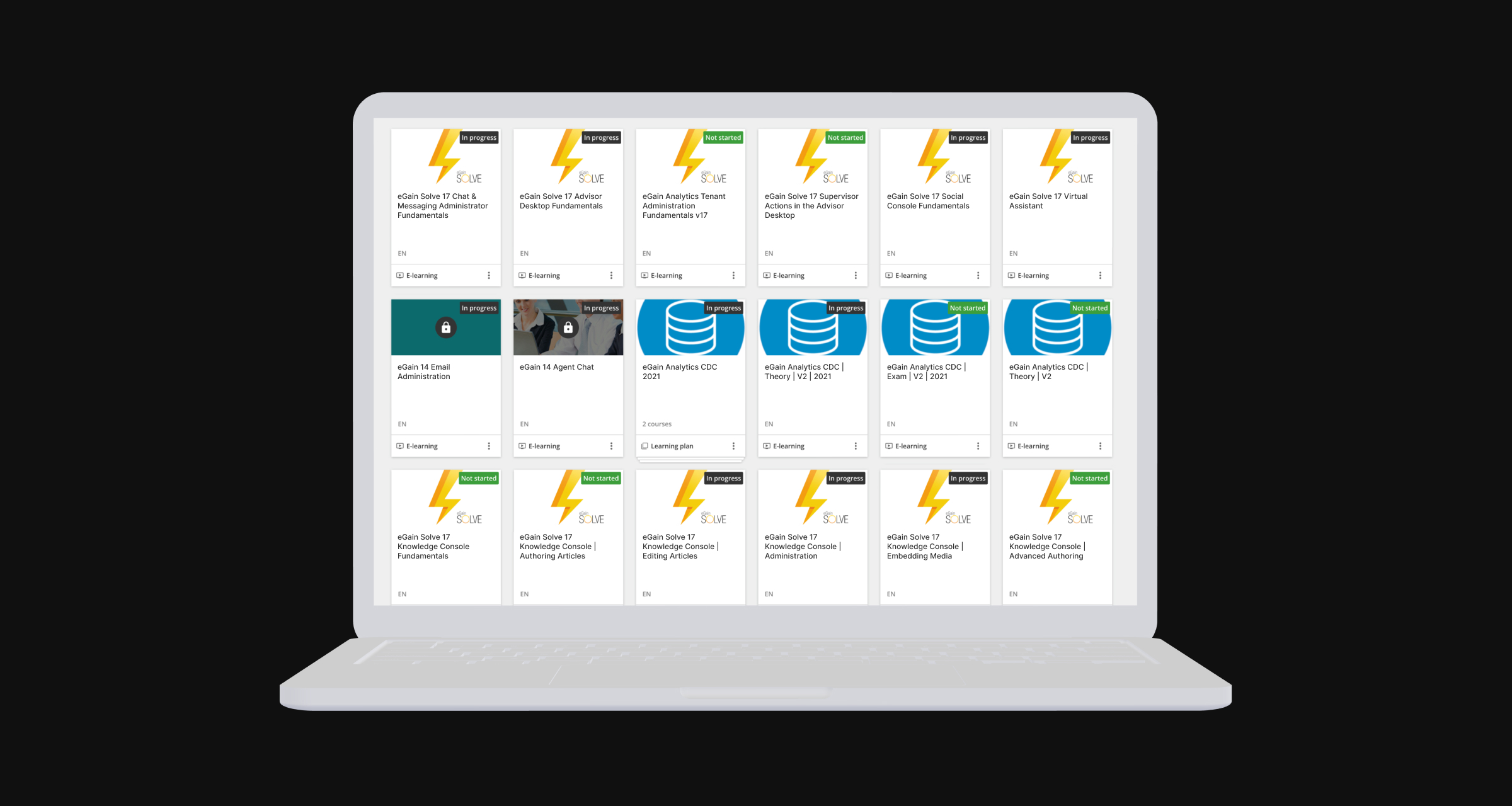 Original eGain University Dark v2